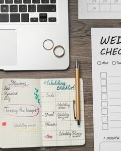 Wedding Planner Desk creating an amazing wedding day checklist