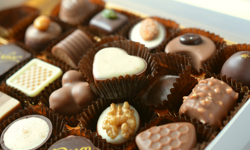 Box of handmade Chocolates 